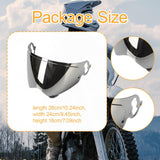 Maxbell Motorbike Helmet Visor Lens Sturdy for Tour x5 for Supplies Biking Gift Silver
