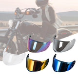 Maxbell Motorcycle Helmet Shield Easy to Install Replace for Ff808 Clear