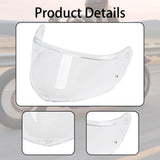 Maxbell Motorcycle Helmet Shield Easy to Install Replace for Ff808 Clear