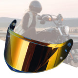 Maxbell Motorcycle Helmet Shield Easy to Install Replace for Ff808 Aurora Red