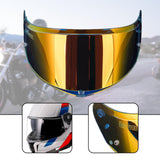 Maxbell Motorcycle Helmet Shield Easy to Install Replace for Ff808 Aurora Red