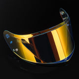 Maxbell Motorcycle Helmet Shield Easy to Install Replace for Ff808 Aurora Red