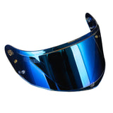 Maxbell Motorcycle Helmet Shield Easy to Install Replace for Ff808 Aurora Blue