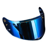 Maxbell Motorcycle Helmet Shield Easy to Install Replace for Ff808 Aurora Blue