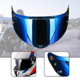 Maxbell Motorcycle Helmet Shield Easy to Install Replace for Ff808 Aurora Blue