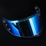 Maxbell Motorcycle Helmet Shield Easy to Install Replace for Ff808 Aurora Blue