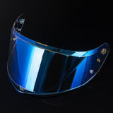 Maxbell Motorcycle Helmet Shield Easy to Install Replace for Ff808 Aurora Blue