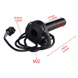 Maxbell Throttle Handle Grip Throttle Lever for Road Mini Bike Off-road Vehicle