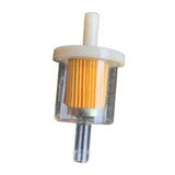 Maxbell Gas Inline Filter Transparent Moto Parts Replacements Easy Installation