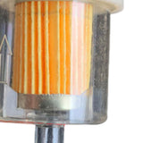 Maxbell Gas Inline Filter Transparent Moto Parts Replacements Easy Installation
