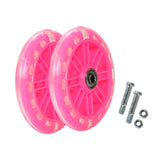 Maxbell Child Bike Training Wheels Universal Portable Accessories Biking Replacement Pink