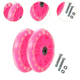 Maxbell Child Bike Training Wheels Universal Portable Accessories Biking Replacement Pink