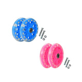 Maxbell Child Bike Training Wheels Universal Portable Accessories Biking Replacement Pink
