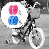 Maxbell Child Bike Training Wheels Universal Portable Accessories Biking Replacement Pink