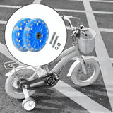 Maxbell Child Bike Training Wheels Universal Portable Accessories Biking Replacement Blue
