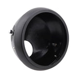 Maxbell Motorcycle Headlight Housing Sturdy DIY Modified for Motorbike Fittings Black