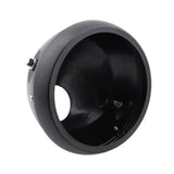 Maxbell Motorcycle Headlight Housing Sturdy DIY Modified for Motorbike Fittings Black