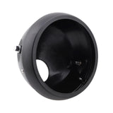 Maxbell Motorcycle Headlight Housing Sturdy DIY Modified for Motorbike Fittings Black