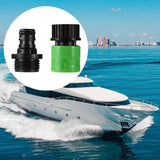 Maxbell Outboard Quick Connect Flush Kit Sturdy Replacement Flush Port Quick Connect
