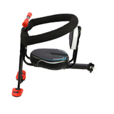 Maxbell Portable Electric Bike Kids Seat and Backrest Armrest for City Bicycles Blue