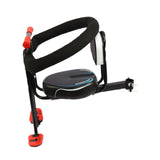 Maxbell Portable Electric Bike Kids Seat and Backrest Armrest for City Bicycles Blue