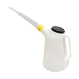 Maxbell Oil Measuring Container W/ Lid Leakproof Flexible Funnel for Motorcycle
