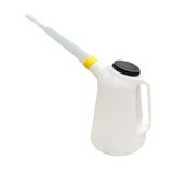 Maxbell Oil Measuring Container W/ Lid Leakproof Flexible Funnel for Motorcycle