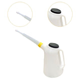 Maxbell Oil Measuring Container W/ Lid Leakproof Flexible Funnel for Motorcycle