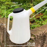 Maxbell Oil Measuring Container W/ Lid Leakproof Flexible Funnel for Motorcycle