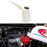 Maxbell Oil Measuring Container W/ Lid Leakproof Flexible Funnel for Motorcycle