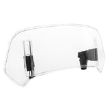 Maxbell Motorcycle Windshield Extension Riding Replacement Parts Extender Protection White