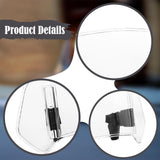 Maxbell Motorcycle Windshield Extension Riding Replacement Parts Extender Protection White