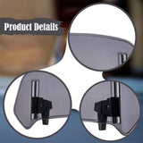 Maxbell Motorcycle Windshield Extension Riding Replacement Parts Extender Protection Gray