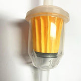 Maxbell Fuels Filter Direct Replace Supplies Clear Yellow Sturdy Vehicle Accessories