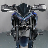 Maxbell 2Pcs Brake Clutch Lever Protector Bar Mounts Motorcycle Handlebar Windshield