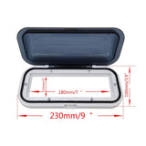 Maxbell Waterproof Boat Radio Stereo Housing Cover Accessory Simple Assembly 23x10cm