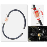 Maxbell Fuels Filter with Fuels Line Hose Clamp Directly Replace for Honda GL1000