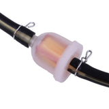 Maxbell Fuels Filter with Fuels Line Hose Clamp Directly Replace for Honda GL1000