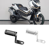 Maxbell Extension Holder Bracket Generic Motorcycle Rearview Mirror Mount Black