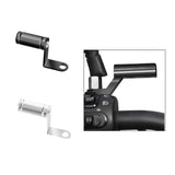 Maxbell Extension Holder Bracket Generic Motorcycle Rearview Mirror Mount Black