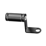 Maxbell Extension Holder Bracket Generic Motorcycle Rearview Mirror Mount Black