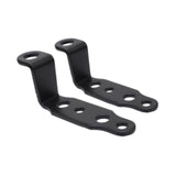 Maxbell 2x Motor Headlight Mount Bracket Easy Installation Repair Parts Light Holder Black