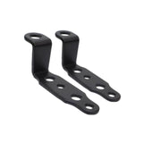 Maxbell 2x Motor Headlight Mount Bracket Easy Installation Repair Parts Light Holder Black
