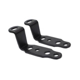Maxbell 2x Motor Headlight Mount Bracket Easy Installation Repair Parts Light Holder Black