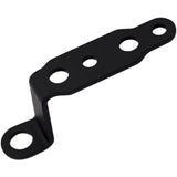 Maxbell 2x Motor Headlight Mount Bracket Easy Installation Repair Parts Light Holder Black