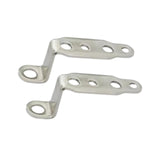 Maxbell 2x Motor Headlight Mount Bracket Easy Installation Repair Parts Light Holder Silver