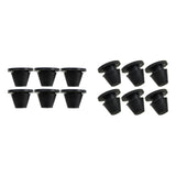 Maxbell 6Pcs Side Cover Grommets Gaskets Washers for Harley Touring Street King for 1996 to 2007