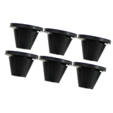 Maxbell 6Pcs Side Cover Grommets Gaskets Washers for Harley Touring Street King for 1996 to 2007