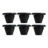 Maxbell 6Pcs Side Cover Grommets Gaskets Washers for Harley Touring Street King for 1996 to 2007