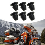 Maxbell 6Pcs Side Cover Grommets Gaskets Washers for Harley Touring Street King for 2008 to now